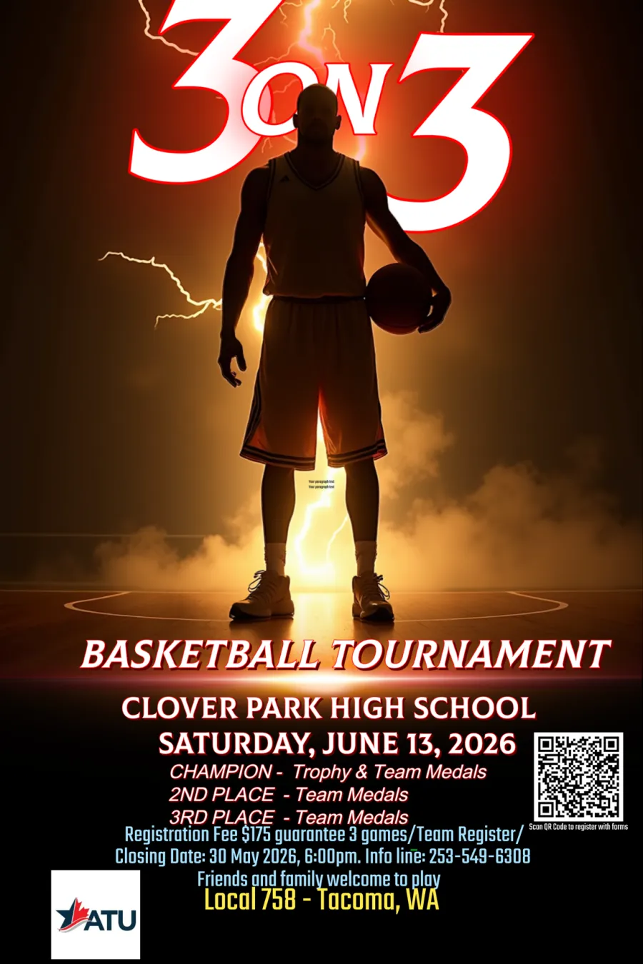 3 on 3 Basketball Tournament
