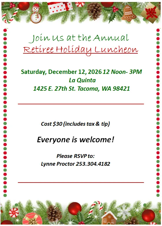 Retiree Luncheon 2026